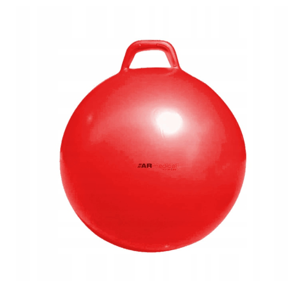 Piłka rehabilitacyjna HOPPER z uchwytem 45 cm dla dzieci 130-140 cm